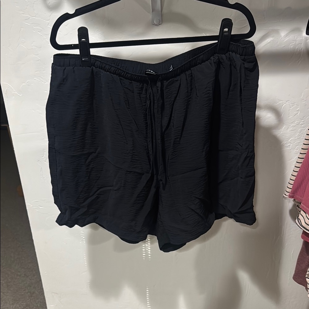 Torrid Black Shorts Lightweight Elastic Waist